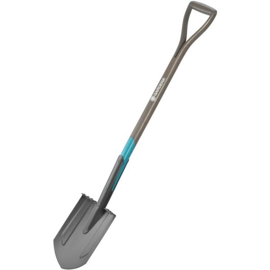 Gardena 17001-20 pelle et pioche Pelle à drain Acier Noir