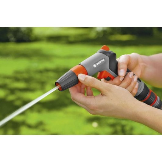 Gardena 18301-20 Garten-Wasserspritzpistole Garten Wassersprühpistole Grau, Orange