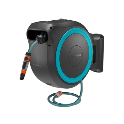 Gardena Akku-Schlauchtrommel Powerroll XXL Automatic 40 m, blau