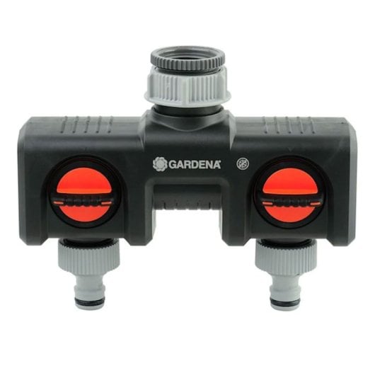 Gardena 08193-20 Doppel-Schlauchverbinder