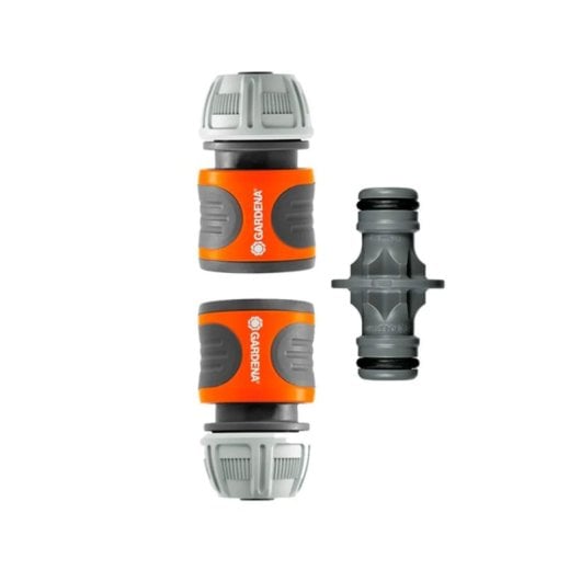 Gardena 18283-20 Anschlussteil für Wasserschlauch Schlauchanschluss Grau, Orange, Silber 1 Stück(e)