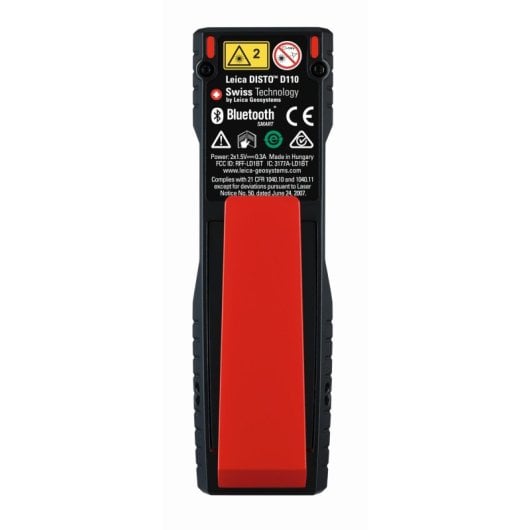 Télémètre laser Leica Geosystems-808088-Disto D110 (portée 60 m, précision ± 1,5 mm)