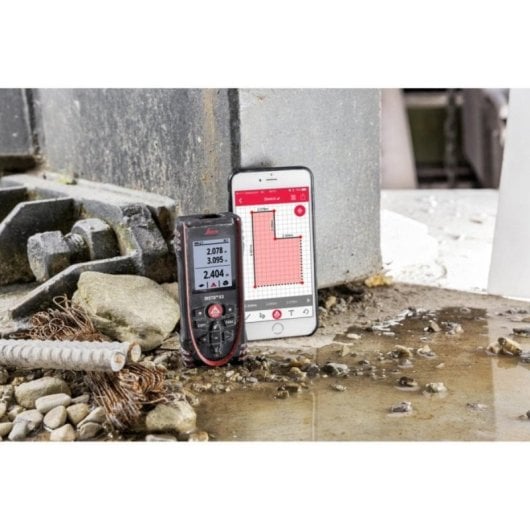 Laser-Entfernungsmesser Leica DISTO X3 IP65 0,05-150 m Genauigkeit ±1 mm AA-Batterie