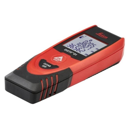 Medidor láser Leica DISTO D1 Precisión 2mm Alcance 40m IP54 Bluetooth Digital