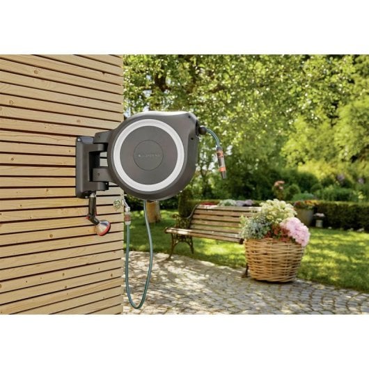 Gardena Enrouleur De Tuyau Automatique L 30m Gris
