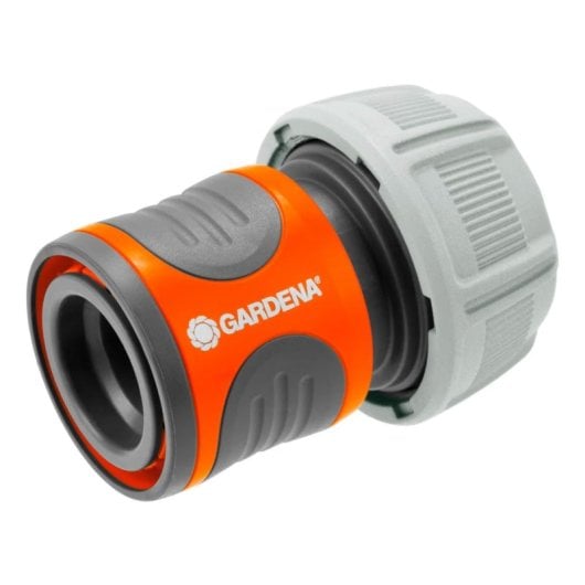 Gardena 18216-20 raccord des tuyaux d'eau Connecteur de tuyau Plastique, Caoutchouc Gris, Orange 1 pièce(s)
