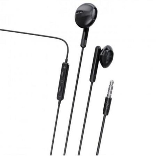 Auriculares Myway MWHPH0019 con cable Jack 3.5 mm para llamadas y música negros