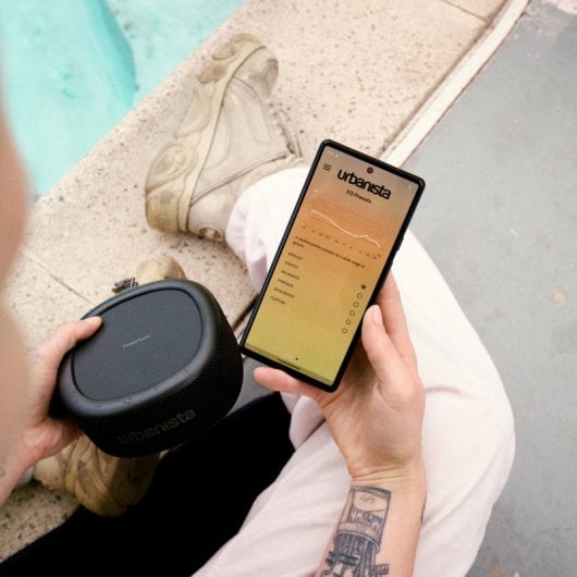 Urbanista Malibu Altavoz Solar Bluetooth IP67 Midnight Black