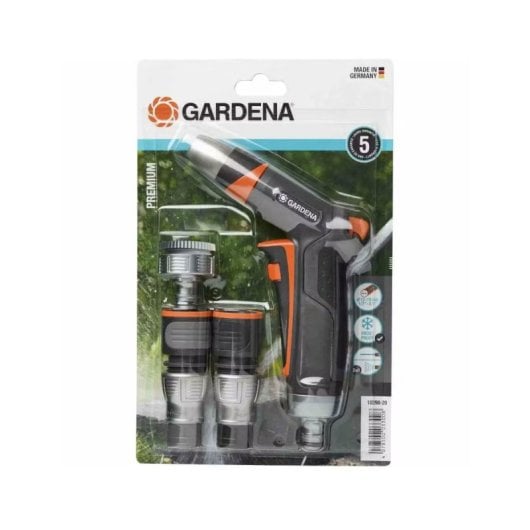 Gardena 18298-20 raccord des tuyaux d'eau Connecteur de pistolet/pulvérisateur Plastique Gris, Orange 5 pièce(s)