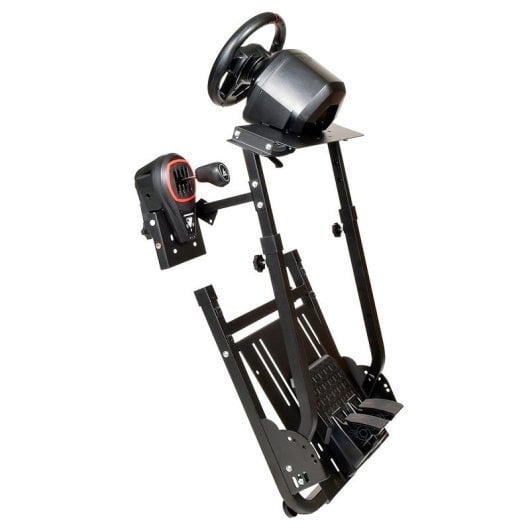 Indeca STD20 GTR Stand Vertical com Suporte para Volante Pedais e Caixa de Velocidades