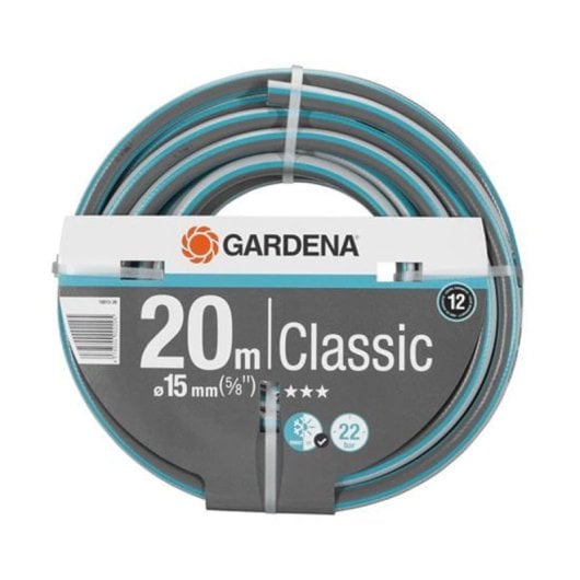 Gardena Classic Schlauch 20m Grün/Grau