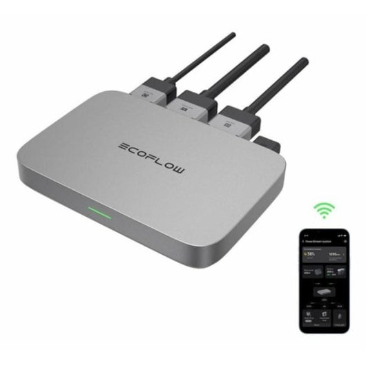 Micro-onduleur EcoFlow PowerStream 800W – 2 entrées FV – WiFi – IP67 – Contrôle Intelligent