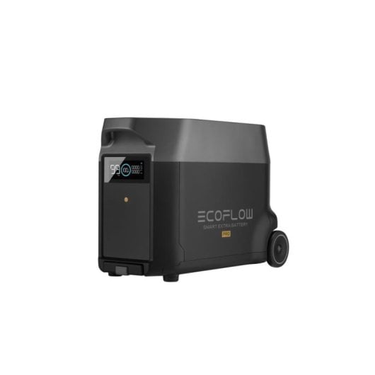 Estação de energia EcoFlow DELTA Pro 3600Wh 4 AC 2 USB Bateria LiFePO4 Ecrã LCD