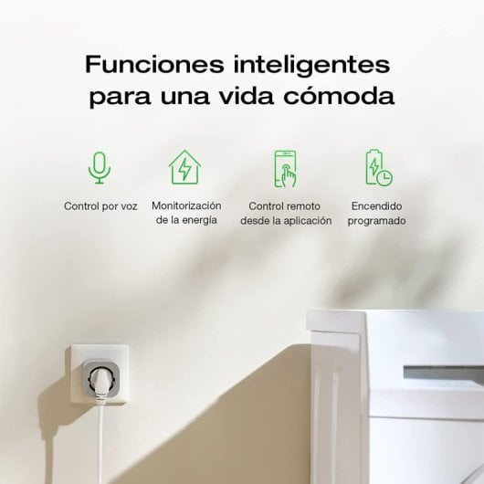 EcoFlow ECF0032 Enchufe Inteligente Bluetooth Gris