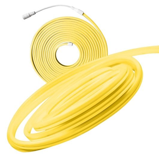 Muvit IO MIOLST008 Tira LED Neon IP65 Blanco Cálido 3000W 5m Blanca