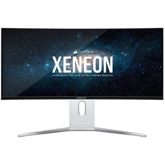 Monitor Corsair XENEON 34WQHD240-C 34" UltraWide QHD 240Hz QD-OLED Curvo 0.03ms