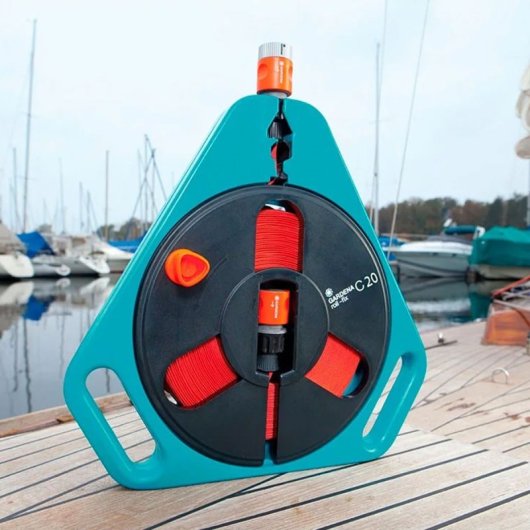 Gardena 757-20 avvolgitubo da giardino Arancione