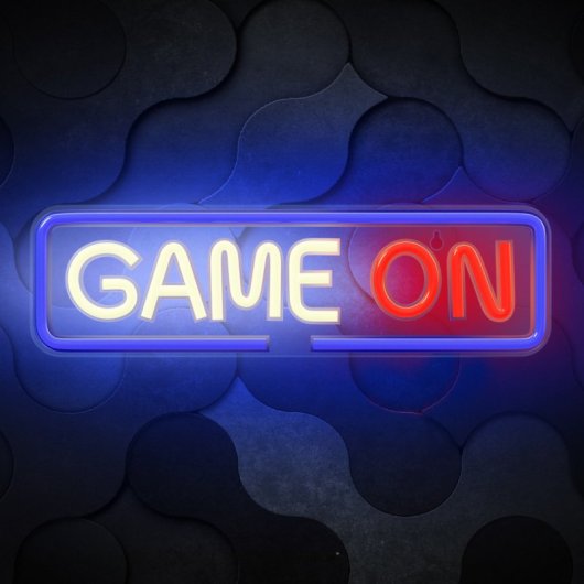 Forever Neon Plexi Led Spiel auf Mehrfarbiges LED-Neonschild Spiel auf