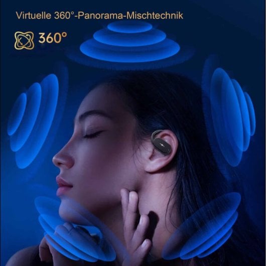 Kinsi HD313 Auriculares Inalámbricos Deportivos In-ear Blancos