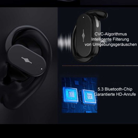 Kinsi HD313 Auriculares Inalámbricos Deportivos In-ear Blancos