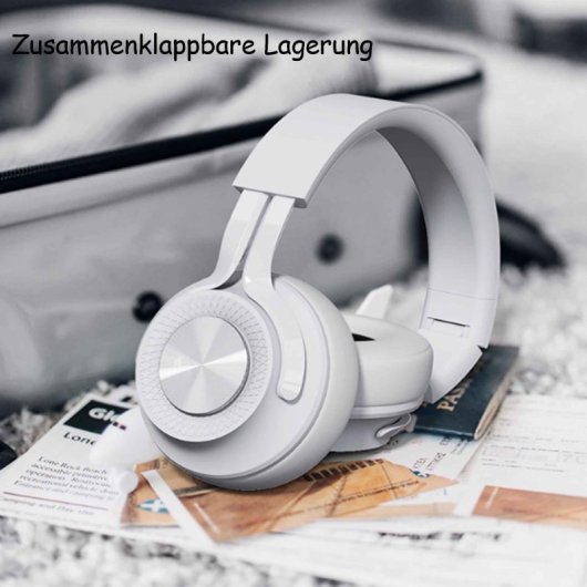 Kinsi P169 Auriculares Inalámbricos Deportivos de Diadema Rojos
