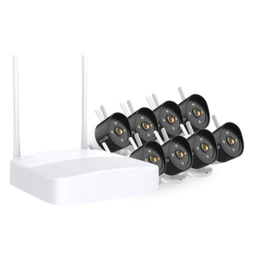 Tenda K8W-3TC Kit de Vigilancia WiFi QHD CCTV de 8 Canales