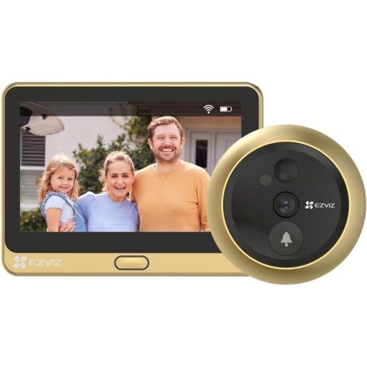 Sonnette vidéo intelligente WiFi EZVIZ DP2C FullHD Gold