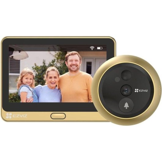 Spioncino Digitale WiFi EZVIZ DP2C 155° Schermo 4,3” Visione Notturna Audio bidirezionale