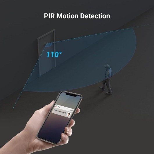 Spioncino Digitale WiFi EZVIZ DP2C 155° Schermo 4,3” Visione Notturna Audio bidirezionale
