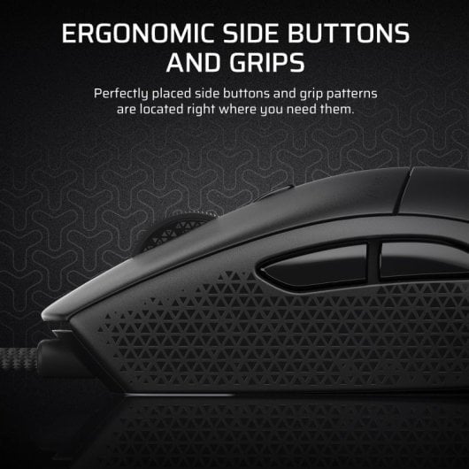 Mouse da gioco ottico cablato Corsair M55 16000 DPI Nero