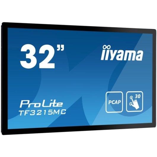 iiyama ProLite TF3215MC-B2 PC-Display 81,3 cm (32 Zoll) 1920 x 1080 Pixel Full HD LED Touchscreen Kiosk Schwarz