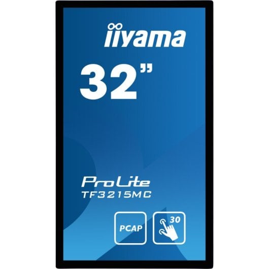 iiyama ProLite TF3215MC-B2 PC-Display 81,3 cm (32 Zoll) 1920 x 1080 Pixel Full HD LED Touchscreen Kiosk Schwarz