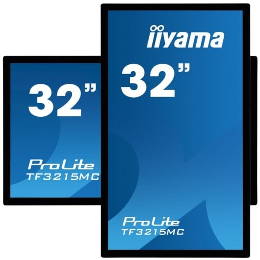 iiyama ProLite TF3215MC-B2 PC-Display 81,3 cm (32 Zoll) 1920 x 1080 Pixel Full HD LED Touchscreen Kiosk Schwarz