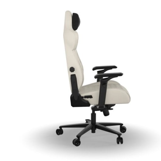 Corsair TC500 LUXE PC-Gaming-Stuhl, gepolsterter Sitz, Beige
