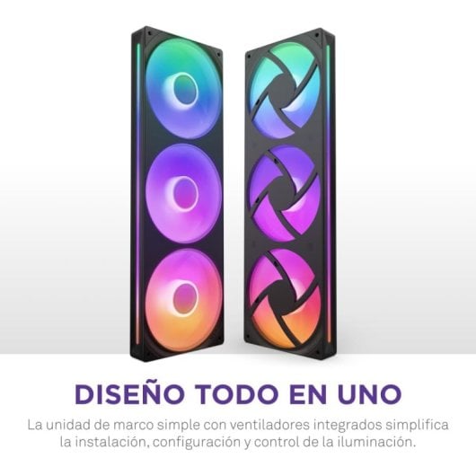 NZXT F360 RGB Core Ventiladores Suplementarios 360mm Negro