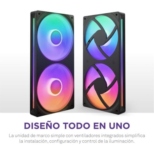 NZXT F240 RGB Core Ventiladores Suplementarios 240mm Negro