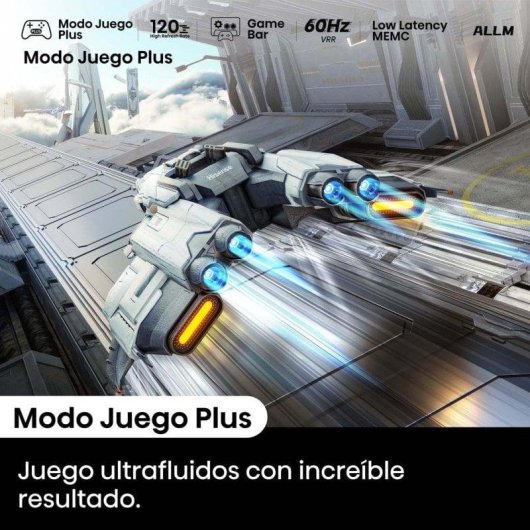 TV Hisense QLED 43E77NQ 43" 4K UltraHD 60Hz Smart TV VIDAA HDR10+ Dolby Atmos