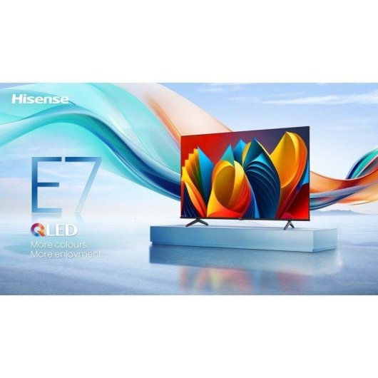 TV Hisense QLED 50E7NQ 50" 4K UltraHD 60Hz Smart TV VIDAA HDR10 Dolby Atmos