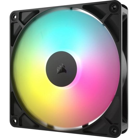 Corsair RS140 ARGB Pack Doble Ventilador Suplementario PWM 140mm Negro