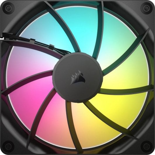 Corsair RS140 ARGB Pack Doble Ventilador Suplementario PWM 140mm Negro