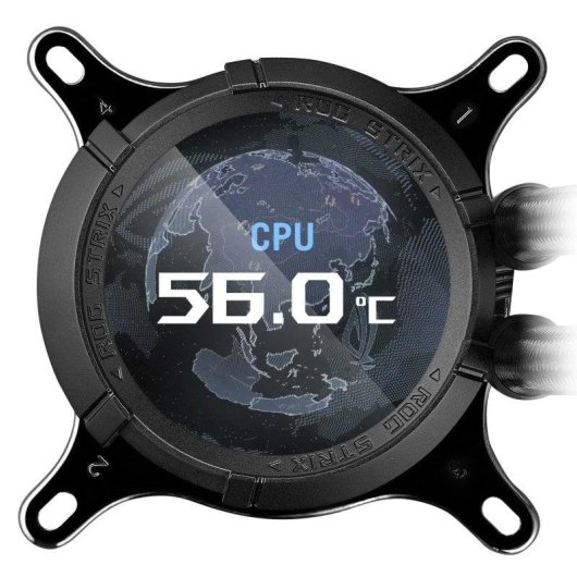 Refrigeração Líquida ASUS ROG STRIX LC III 360 ARGB 360mm 3 Ventoinhas LCD