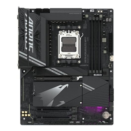 Motherboard Gigabyte X870 AORUS ELITE WiFi7 X870 AM5 DDR5 ATX PCIe 5.0 WiFi7 USB4 2.5GbE