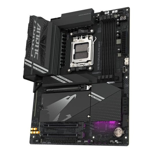 Motherboard Gigabyte X870 AORUS ELITE WiFi7 X870 AM5 DDR5 ATX PCIe 5.0 WiFi7 USB4 2.5GbE
