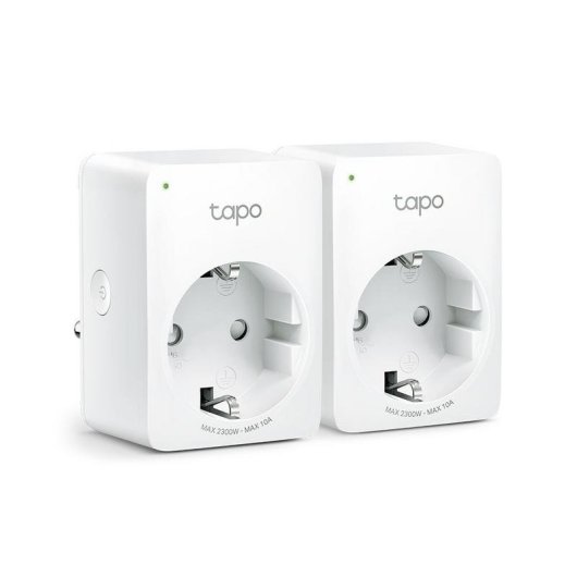 Tomada Inteligente TAPO by TP-LINK Tapo P100 Wi-Fi Bluetooth Controlo por voz 2990W