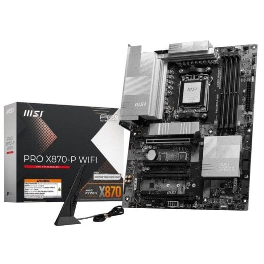 Carte mère MSI PRO X870-P WIFI X870 AM5 DDR5 ATX WiFi 7 5GbE M.2 PCIe 5.0