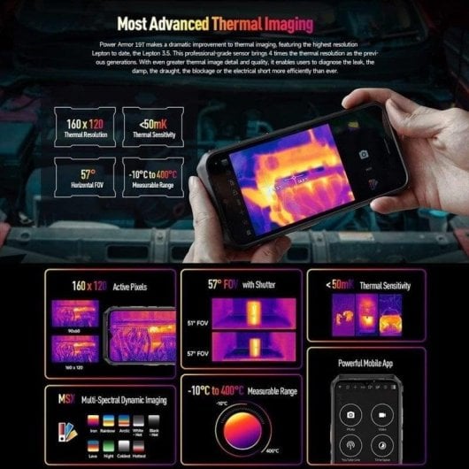 Ulefone Armor 19T 4G 12GB 256GB 6.58" Negro