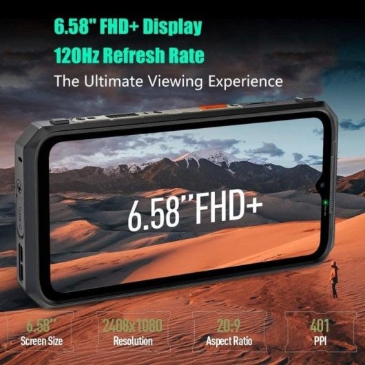 Ulefone Armor 19T 4G 12GB 256GB 6.58" Negro