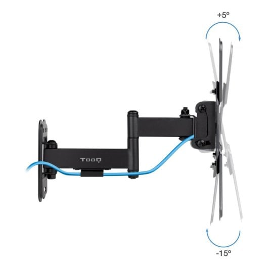 TooQ LP1344TN-B Suporte de Parede Extensível para TV 13-43" VESA 200 Máx.20kg Preto