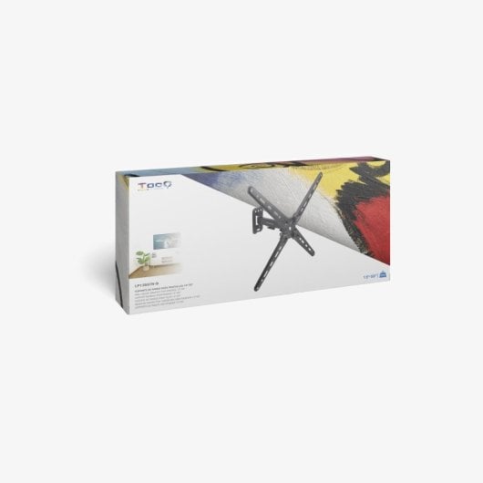 TooQ LP1355TN-B Soporte de Pared Extensible para TV de 13-55" VESA 400 Max 25kg Negro