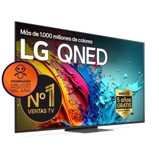 LG 65QNED86T6A 65" QNED UltraHD 4K HDR10 WebOS24 120Hz AI ThinQ